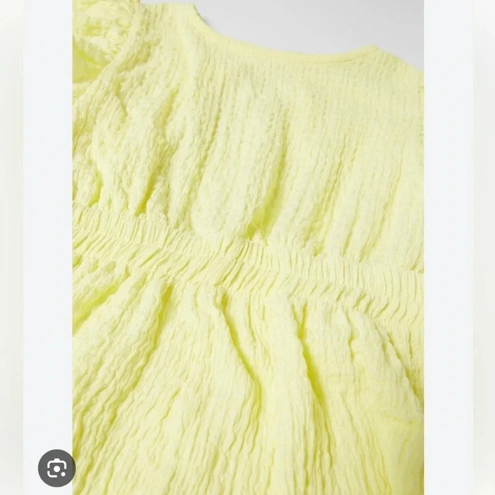 Zara Ruffles Textured Jumpsuit - Picture 5 of 7